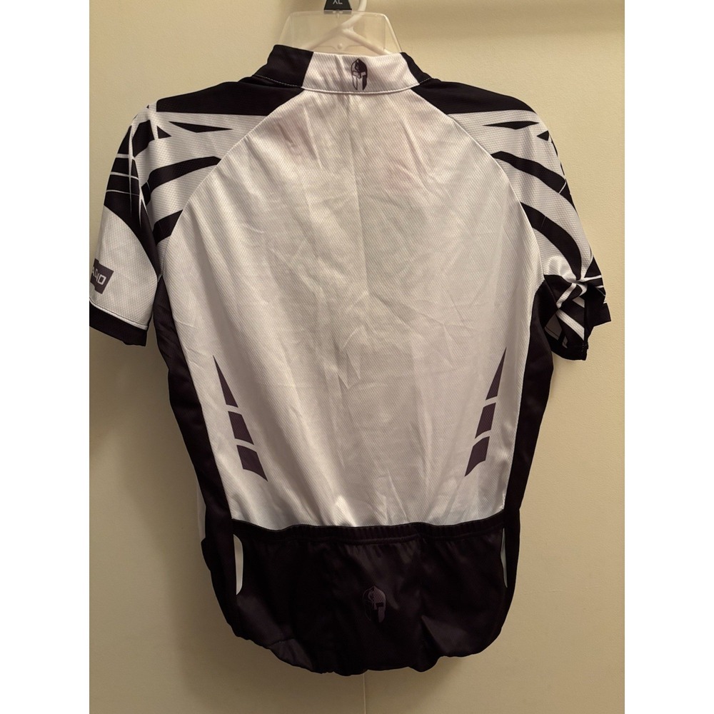IL Paladino Cycling Jersey Men's XS Full Zip Black-And-White Three Pockets